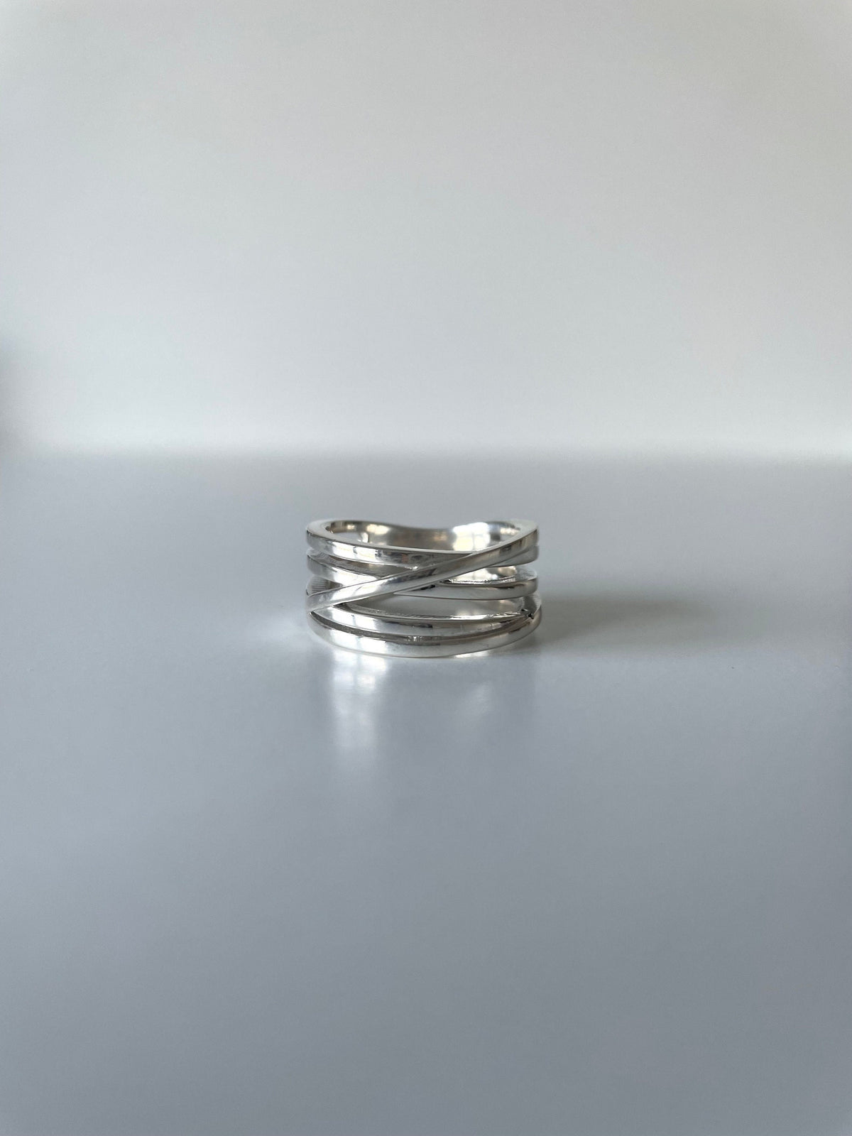 silver orbit ring – the scheer collection