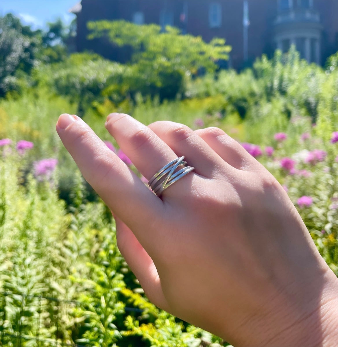 silver orbit ring