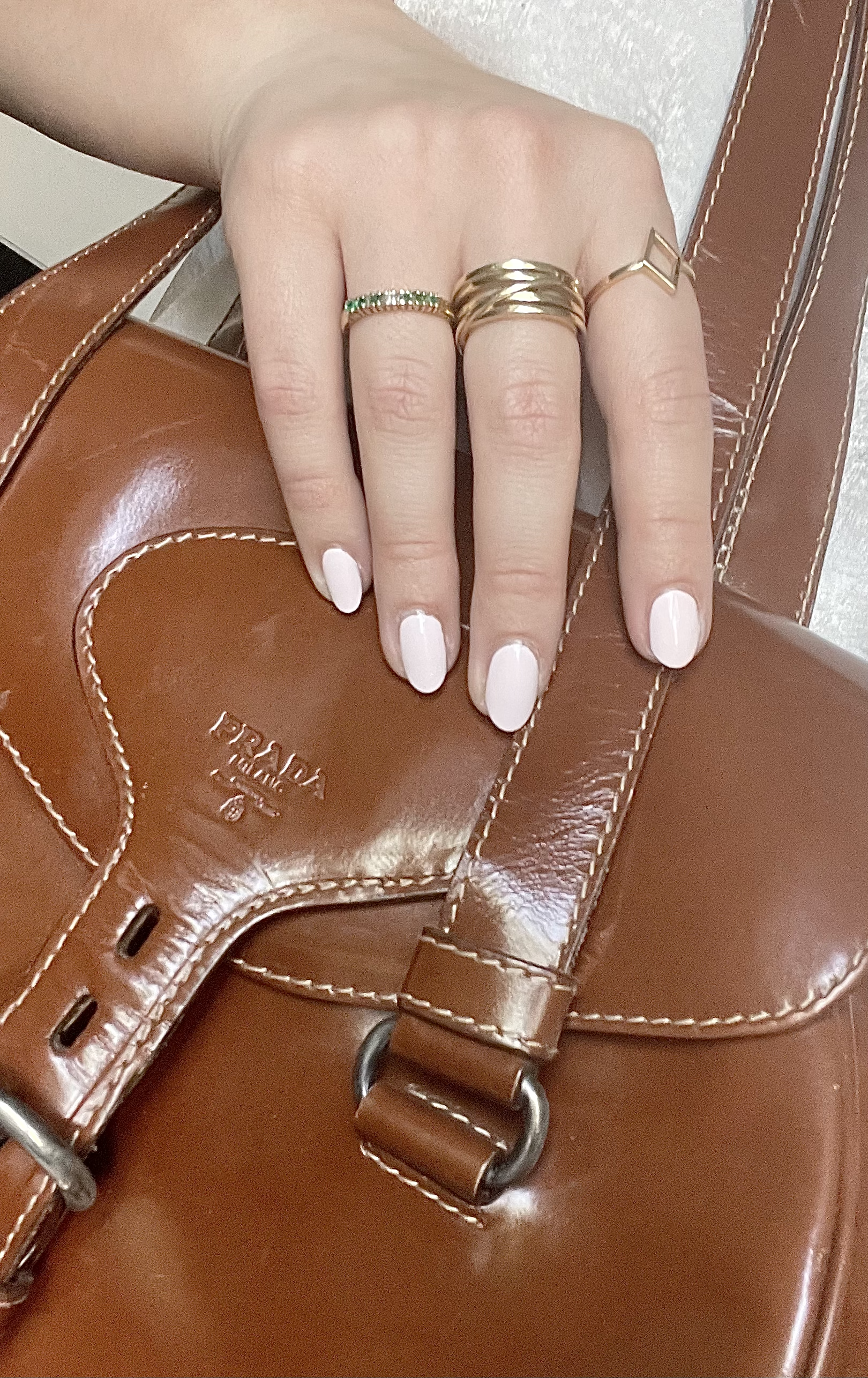 solid 14k gold orbit ring